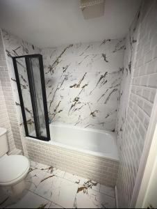 The free parking and plenty coffee supplied apartment!