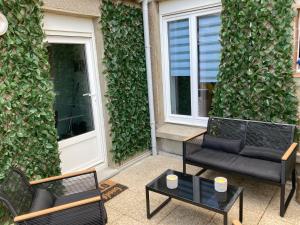 la petite terrasse d’Arthur; appartement terrasse à 50m de la mer