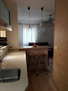 Apartamento Acogedor Centro Playa 2habtn,AA-WIFI-PARKING GRATIS CALLE