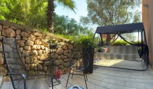 Appartements Rez de jardin avec vue mer a saint jean : photos des chambres