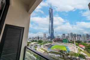 6pax 2BR KL118 View 5min to train Station