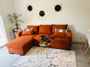 Appartement cosy, terrasse privée, parking, centre ville