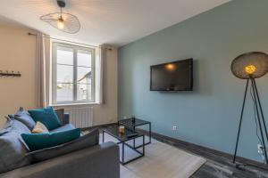 Maisons de vacances Les Oberlins 2 Appartements, Cour, BBQ & Parking : photos des chambres
