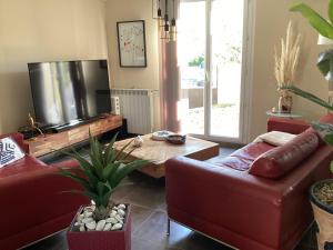 Maison de campagne avec piscine