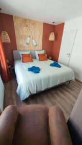 lecho des vagues ,face mer, vue imprenable, appartement pour 2 à 4 personnes