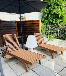 Montreux centre magnifique appartement avec terrasse