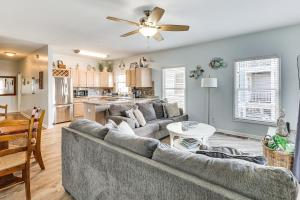 Carolina Beach Condo with Deck Steps to Shore!