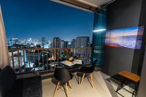 T24 - Novo Bhaus Allianz Park - Perdizes - VN Turiassu - Vaga de Garagem Rotativa Mediante Disponibilidade - 50m do Allianz Park - Vista Incrível 21o andar - Acomoda 3 pessoas