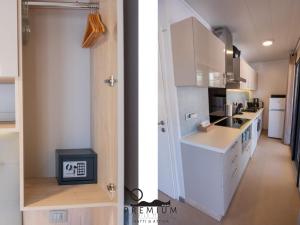 Charming Two-bedroom Mobile Homes Drage - Mobile Home with Sea View and Terrace