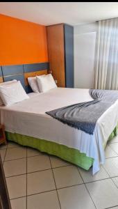 Hotel Natal Plaza com piscina, academia, 100m da praia de Ponta Neg