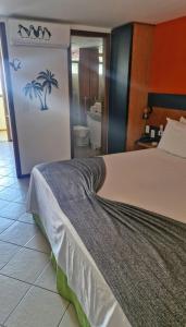 Hotel Natal Plaza com piscina, academia, 100m da praia de Ponta Neg