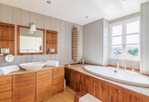 Villas Beautiful historic villa close to Deauville : photos des chambres