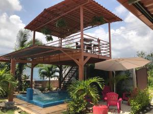 Villas Ela Habitaciones privadas grandes con aire acondicionado y baño privado
