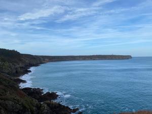 House between sea and countryside