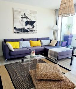 Splendide appartement face à la mer, parking, wifi