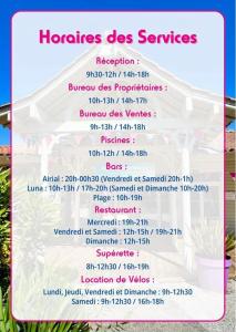 Campings Mobilhome LAME : photos des chambres