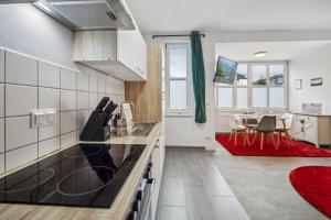 Believe Inn - Spremberg 4 Personen, Küche, Smart TV, Parkplatz