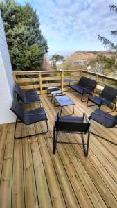 Maisons de vacances Maison avec vue sur mer : Maison 3 Chambres