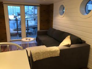 House boat in Karlskrona city center