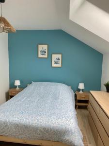 Maisons de vacances Maison cosy a Aure sur Mer : photos des chambres