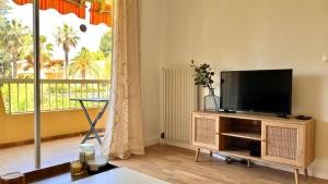 L'Eden - Spacieux 3P Bord de Mer - Juans les Pins