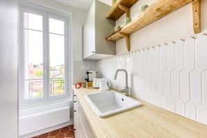Appartements L-Alma - Escapade d-Ete a 15min de Paris & Versailles : photos des chambres