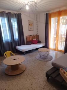 Appartements Maison Jardin & Garage P2 10 min Gare Nimes : photos des chambres