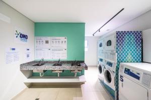 MB6 - Novo Bhaus Moov Brás - 16o andar - Piscina - Academia - Lavanderia - Metrô - Studio