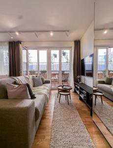 Modern studio with terrace