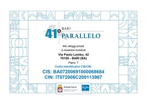41 Parallelo - Comfort rooms