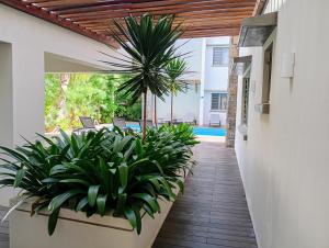 Appt neuf de 2ch ds Residence avec piscine, route côtière Grand Baie