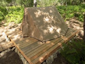 Tentes de luxe Tente familiale au bord de l-eau : photos des chambres