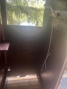 Stuga med egen brygga