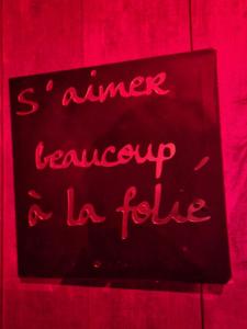 Gîte romantique Le Glamour