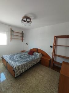 Piso con terraza en 1ª linea de playa, 3 habitaciones, 4º piso sin ascensor