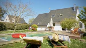 Villas Kercolette, maison avec piscine non chauffee proche des plages : photos des chambres