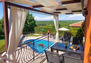 Villa Belvedere for 6 people near Porec with sea view and pet friendly