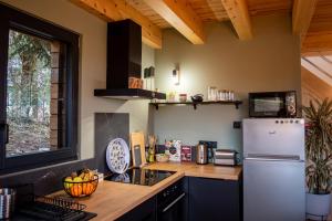 Les Gites du O Forêt-Gîte Orizon avec bain nordique et magnifique vue sur la plaine du forez