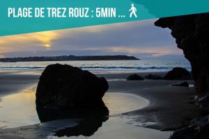 Maisons de vacances Ty Prevosto - jardin clos - plage a pieds : photos des chambres