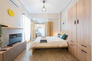 Modern apartment near with Acropolis & metro
