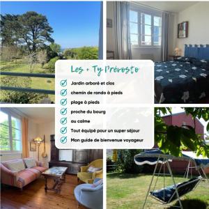 Maisons de vacances Ty Prevosto - jardin clos - plage a pieds : photos des chambres