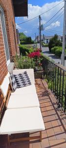 Bed vue sur vallée de la Meuse Namur