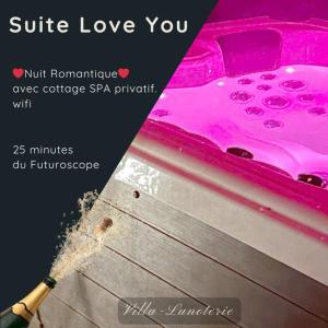 Appartements Love You Suite Romantique Spa 25min du futuroscope : photos des chambres