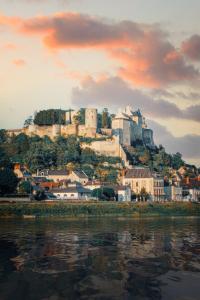 Domaine à proximité de Chinon avec piscine, billard, pétanque, jeux pour enfants