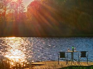 Forest House Podwilczyn with sauna & fireplace