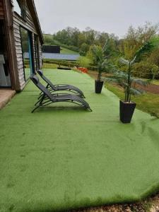 Chalets Chalet avec bain a remous a Saint-Loup-Terrier : photos des chambres