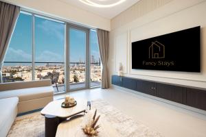 Luxury Canal Front with Burj Khalifa Skyline View