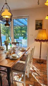 Forest House Podwilczyn with sauna & fireplace