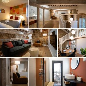 Appartements Le Terracotta - Grand Triplex Climatise, Calme : photos des chambres