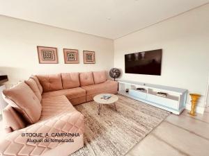 Alto Padrão vista lateral mar Jacuzzi privativa e piscina no condomínio